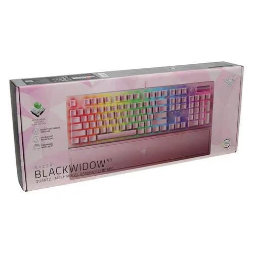 Razer Blackwidow V3 Mechanical Gaming Keyboard - Mechanical Switches - Pink 3