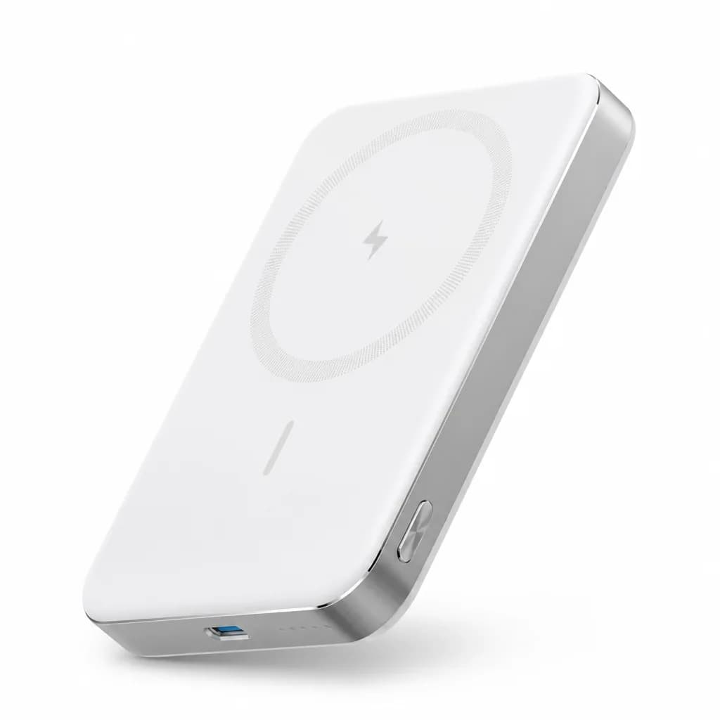 Anker magGo 10k slim power bank white