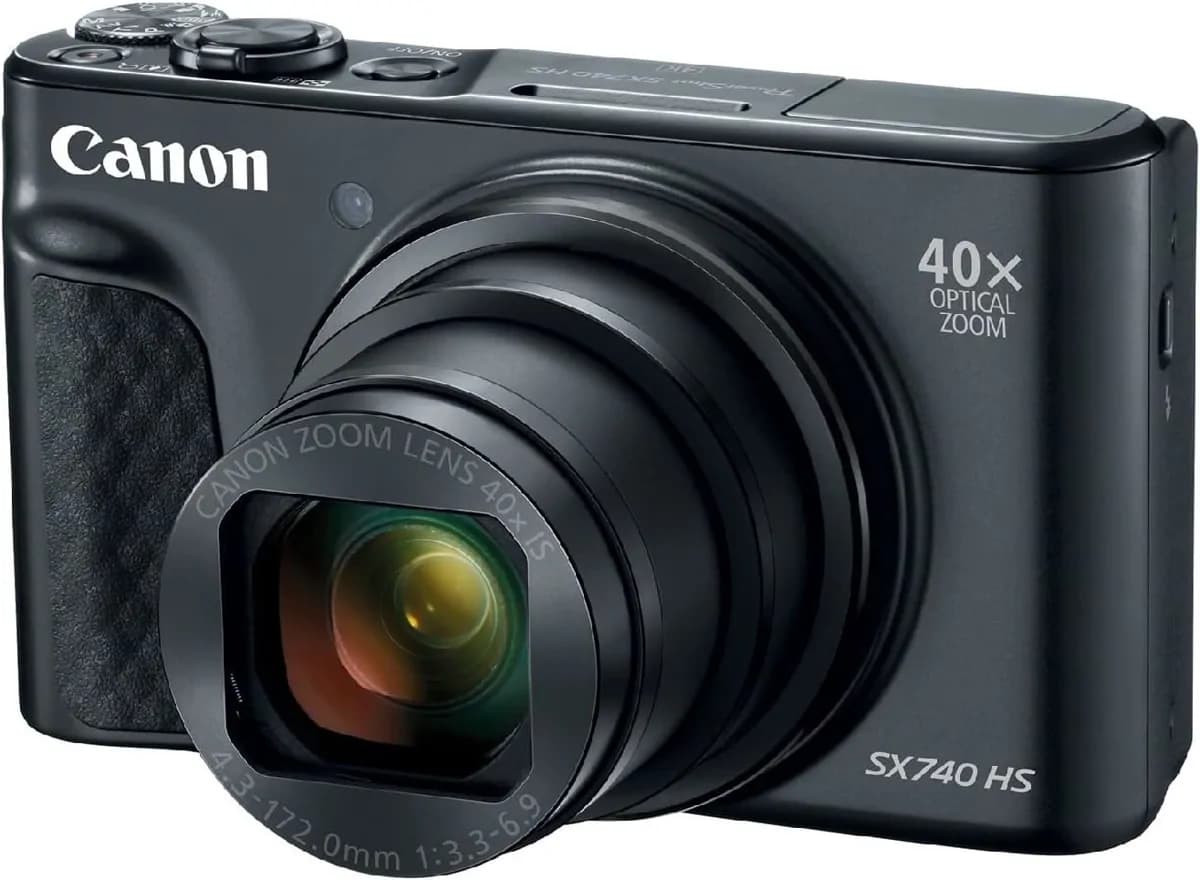 Canon PowerShot SX740 HS Digital Camera Black