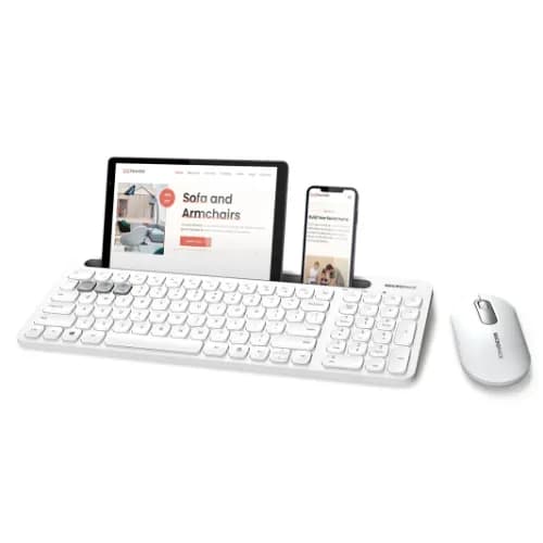 Micropack iFree Pro 2 KM-238W,2.4 Bluetooth Three Modes Wireless Combo 5
