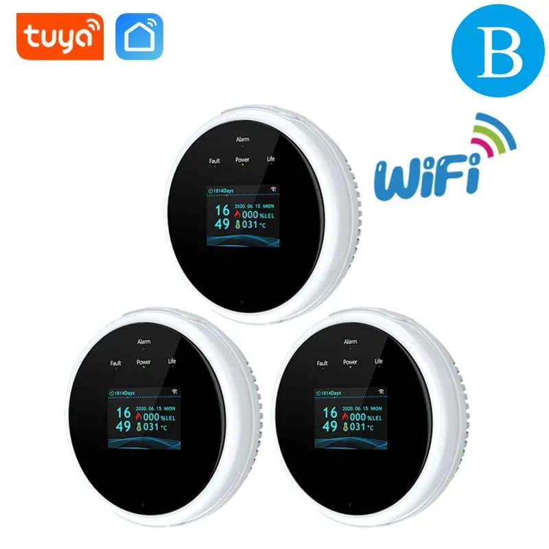 Tuya Smart WiFi Gas Leak Detector – Fire Alarm 3