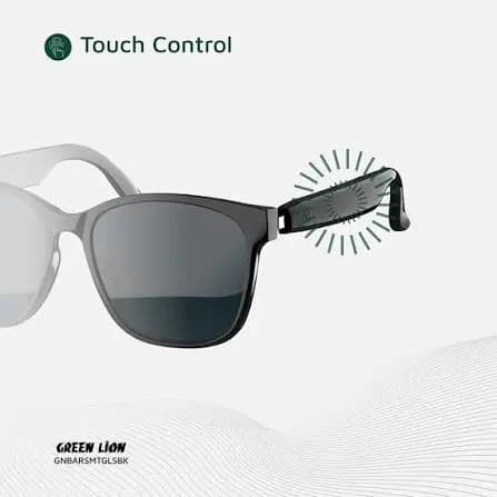 Green Lion Barcelona Smart Glasses - Black 3