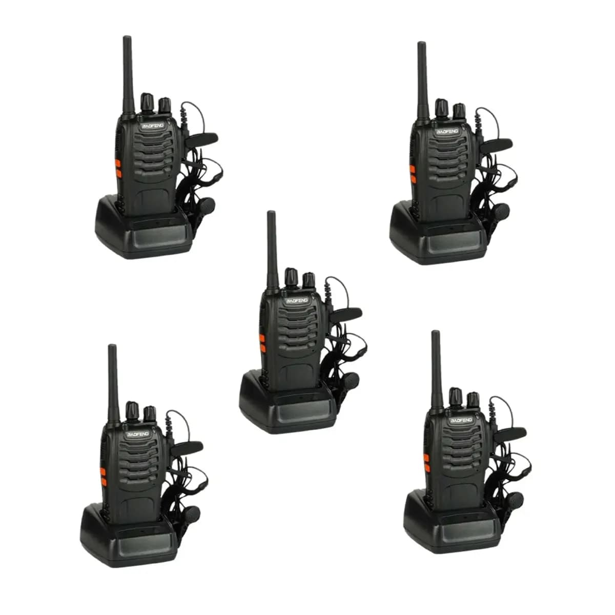 Baofeng BF-888S Walkie Talkie Two-Way Radio 5 Pieces 3