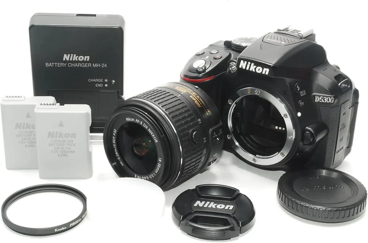Nikon D5300 24.2 Mp Cmos Digital Slr Camera With 18-55mm 2