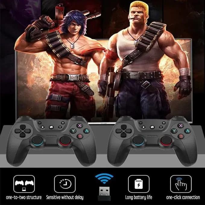 Double Pc Controllers /game Pads 2