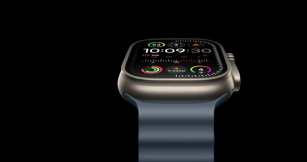 Apple Watch Ultra3 64gb Black Color Natural Titanium 4