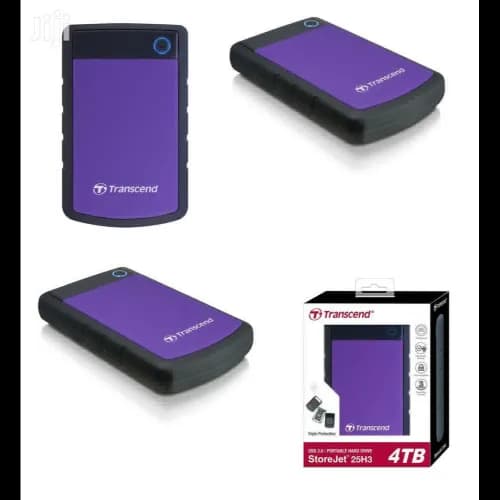 Transcend 4TB External StoreJet 25M3 USB 3.1 Gen1 Portable Hard Drive 3
