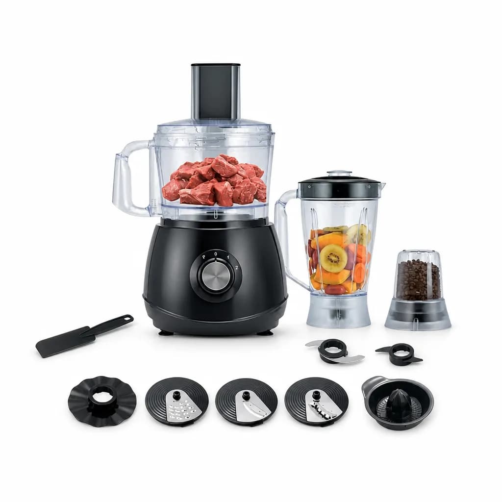 Binatone Food Processor - Fp-850 - 1.75L Jar - 1.2L Bowl - 800W