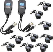6 Pairs Tvi/cvi/ahd Pive Twisted Pair Video Balun Male Bnc Hd Cctv 2