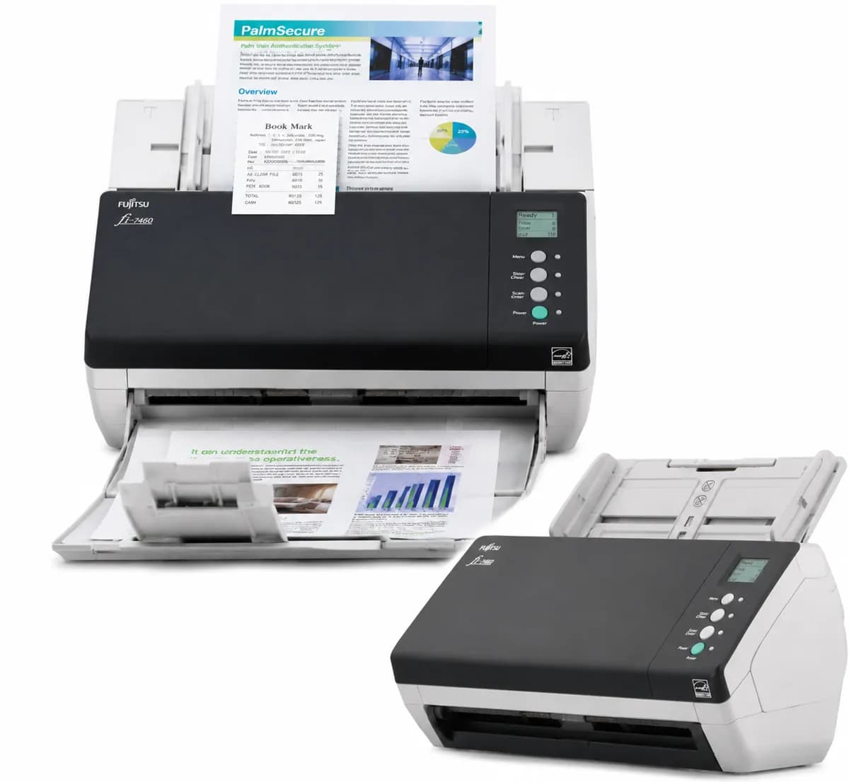 Fujitsu Fi-7460 A3 Wide Format ADF Document Scanner with warranty 3