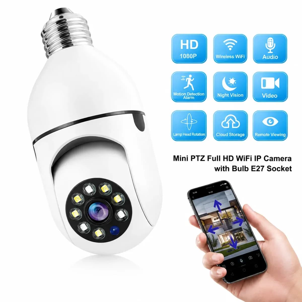 Wi-fi CCTV PTZ  Security Camera 5
