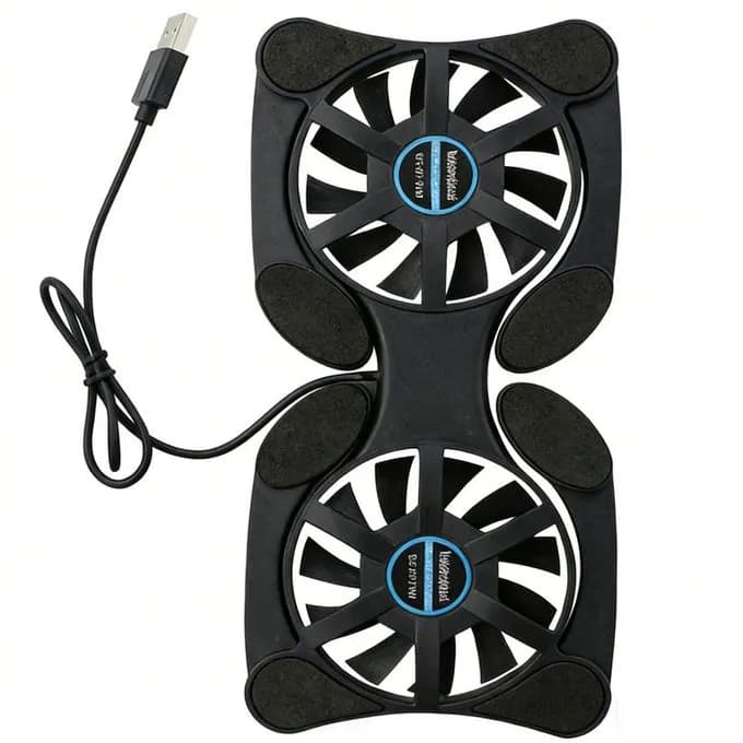 Foldable Laptop Cooling Pad for 7–15 Inch Notebooks