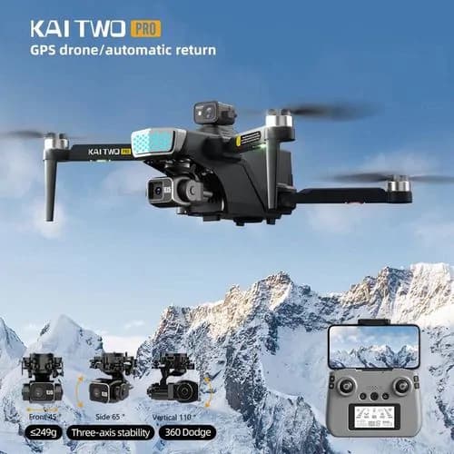 KAI TWO Pro 2KM GPS Professional Drone 5G Wi-Fi 4K HD Camera 4