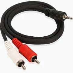 Aux 3.5mm Jack To 2 Rca Phone Cable 2