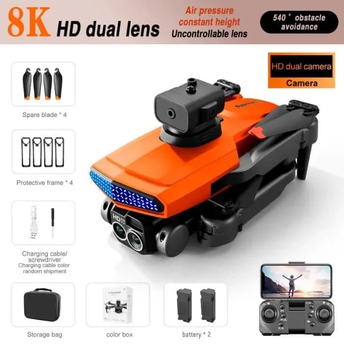 GPS Return Intelligent 8K D6 Drone 2