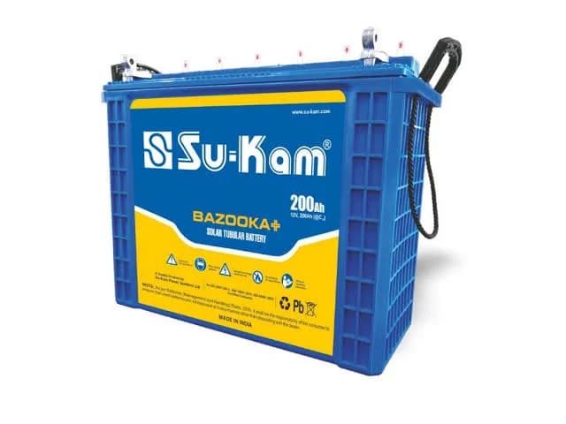 Sukam 12V 200Ah Battery For Inverter 2