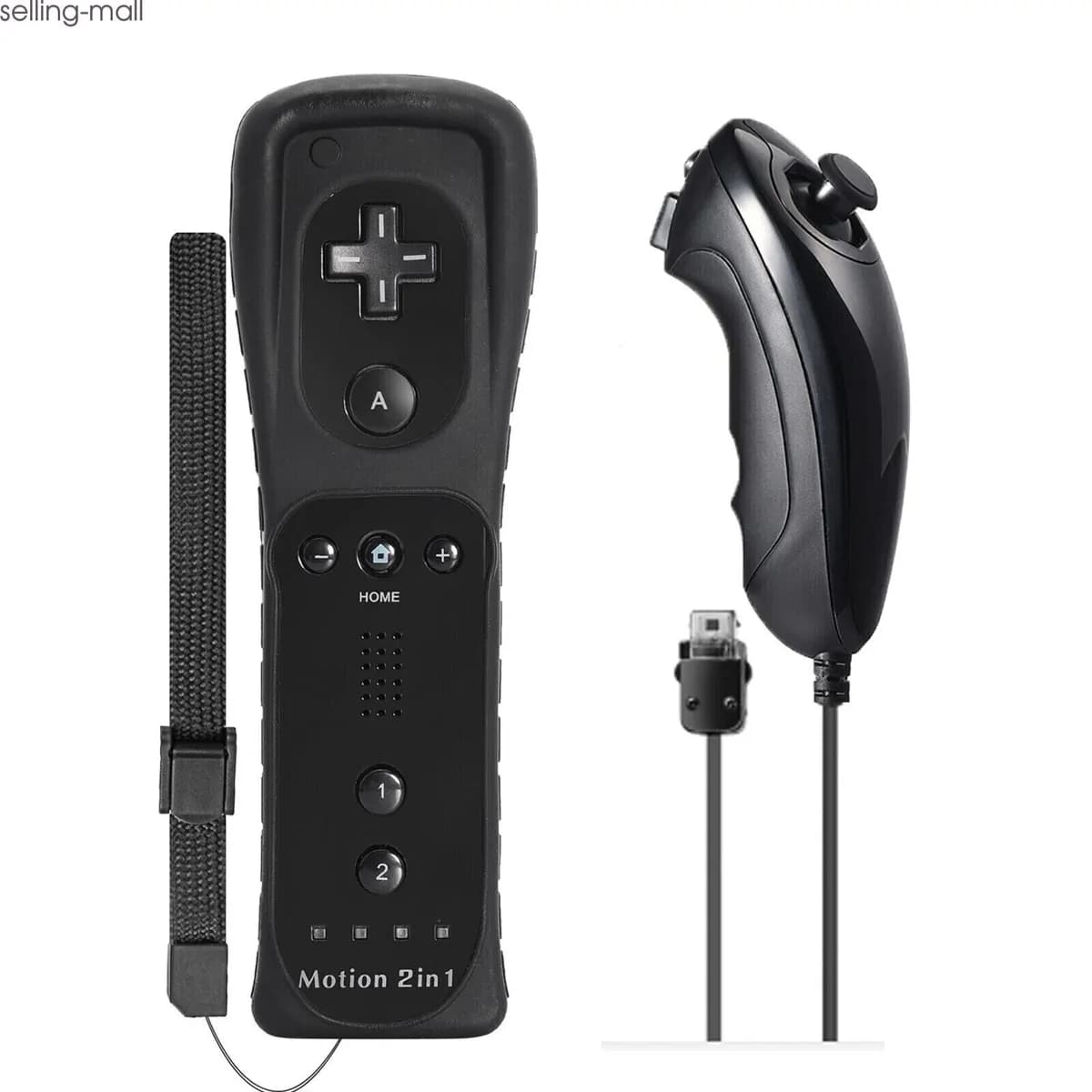 Nintendo Wii Motion Plus Remote Controller 2 Pack 3