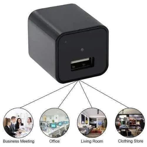 1080p Mini USB Wall Camera Charger 3