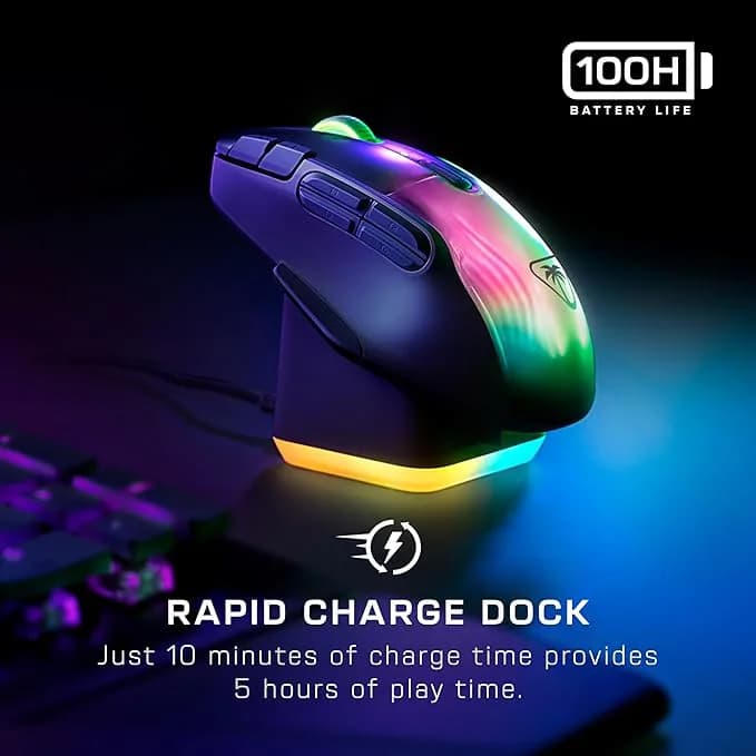 Kone Xp Air Wireless Ergonomic Rgb Gaming Mouse 2