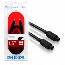 Philips SWA4302S 1-5m Fibre Optic Audio Cable 5