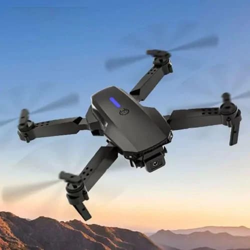 E88 Pro 8K Dual-Camera Foldable Drone – Includes 2 Batteries 5