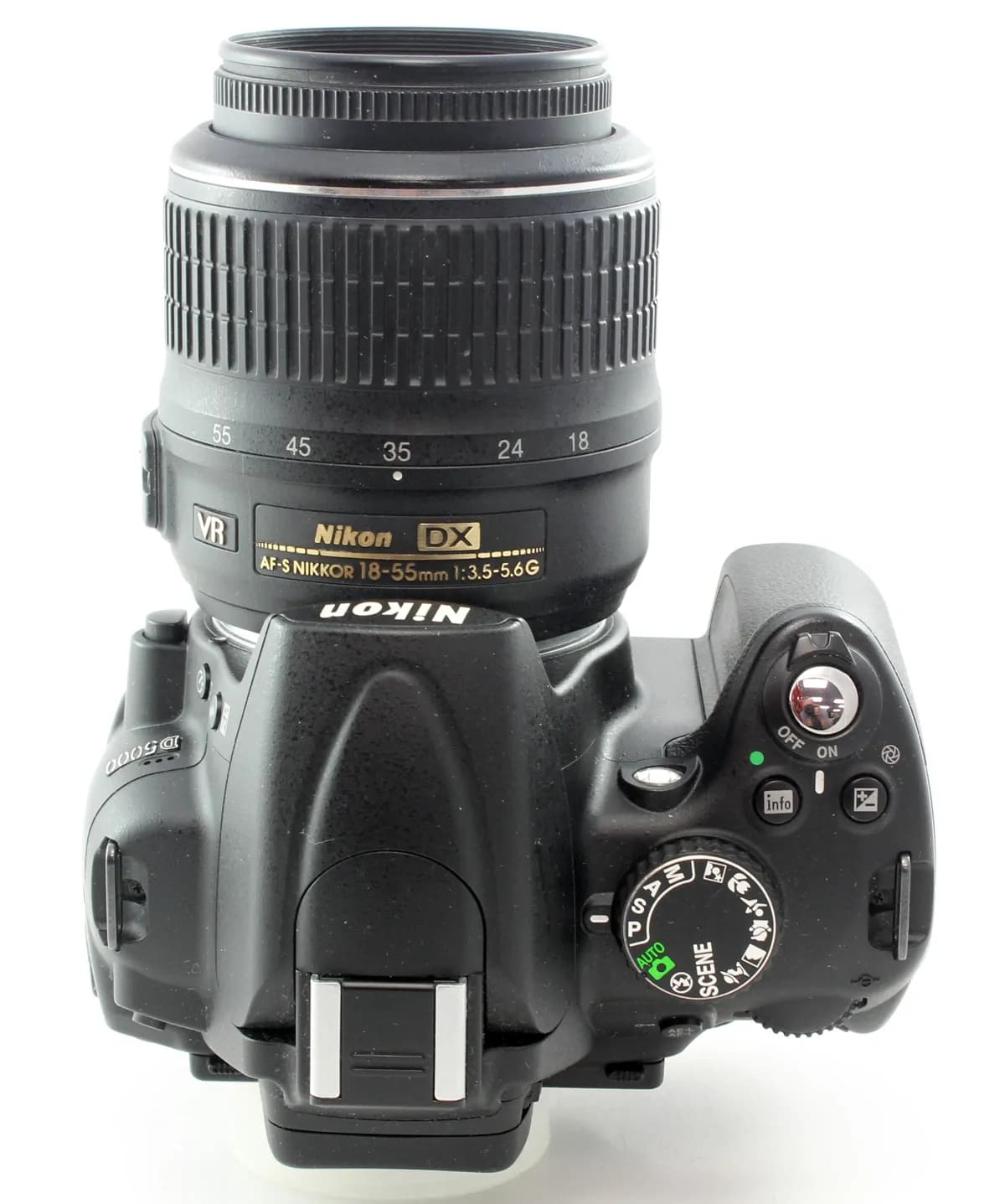 Nikon Dslr Camera D5000 With 18-55 Lens 3