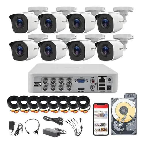 AHD 8CH 1080P CCTV System (Complete CCTV Security System) 3