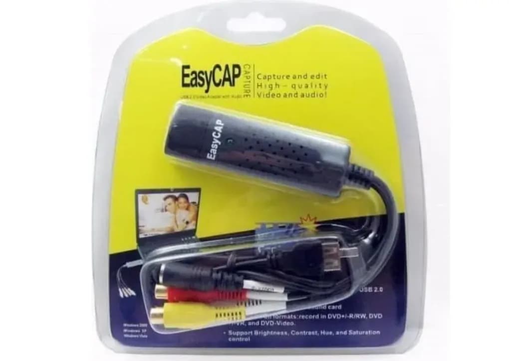 USB DVR Easy Capture Video Adapter with Audio Cable