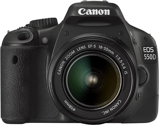 Canon Ink Cart Eos 550d Dslr Camera +18 - 55mm & 75-300mm Lens 4