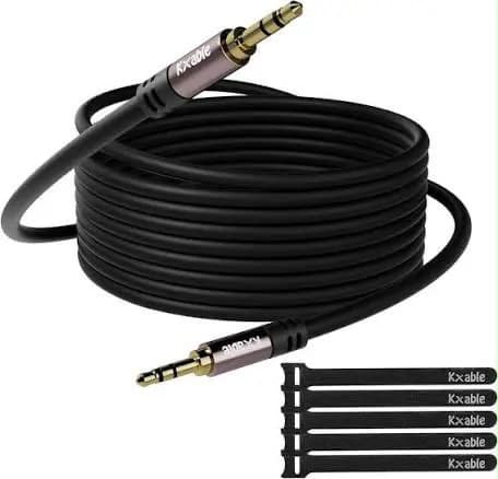 3.5mm Male To Male Aux Cable - 20m 4