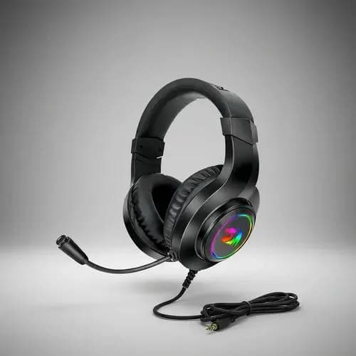 Wired Headphones With Microphone Light 4