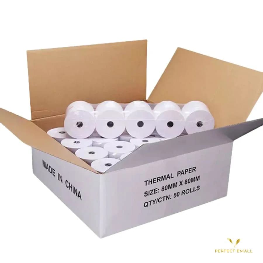 80mm Thermal POS Receipt Printer Paper – 50 Rolls 5