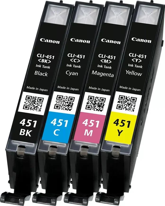 Canon 451 Refillable Ink Cartridges 5 Pcs 4