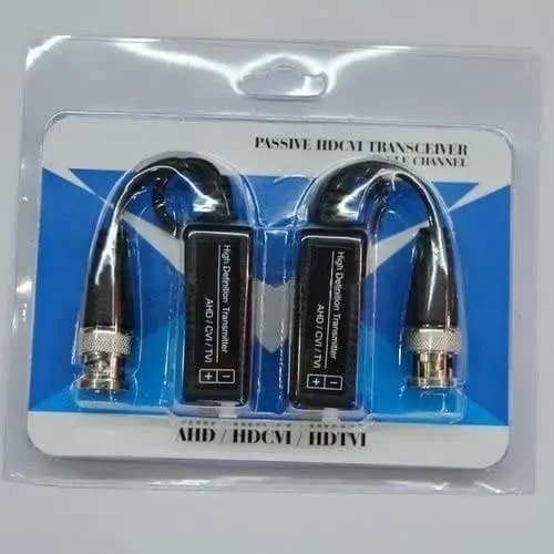 Hd Cctv Via Twisted Pairs Adapter Balun Male Bnc - 4 Pairs 2