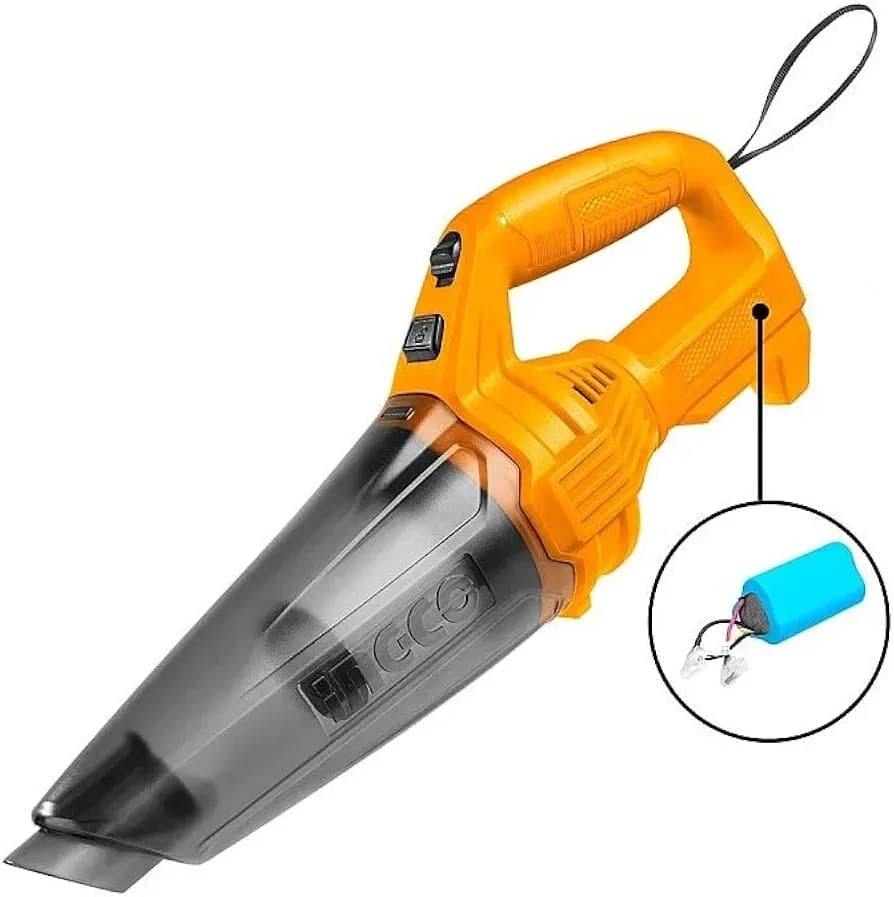 Ingco Cordless Vacuum Cleaner - 11.1V 4