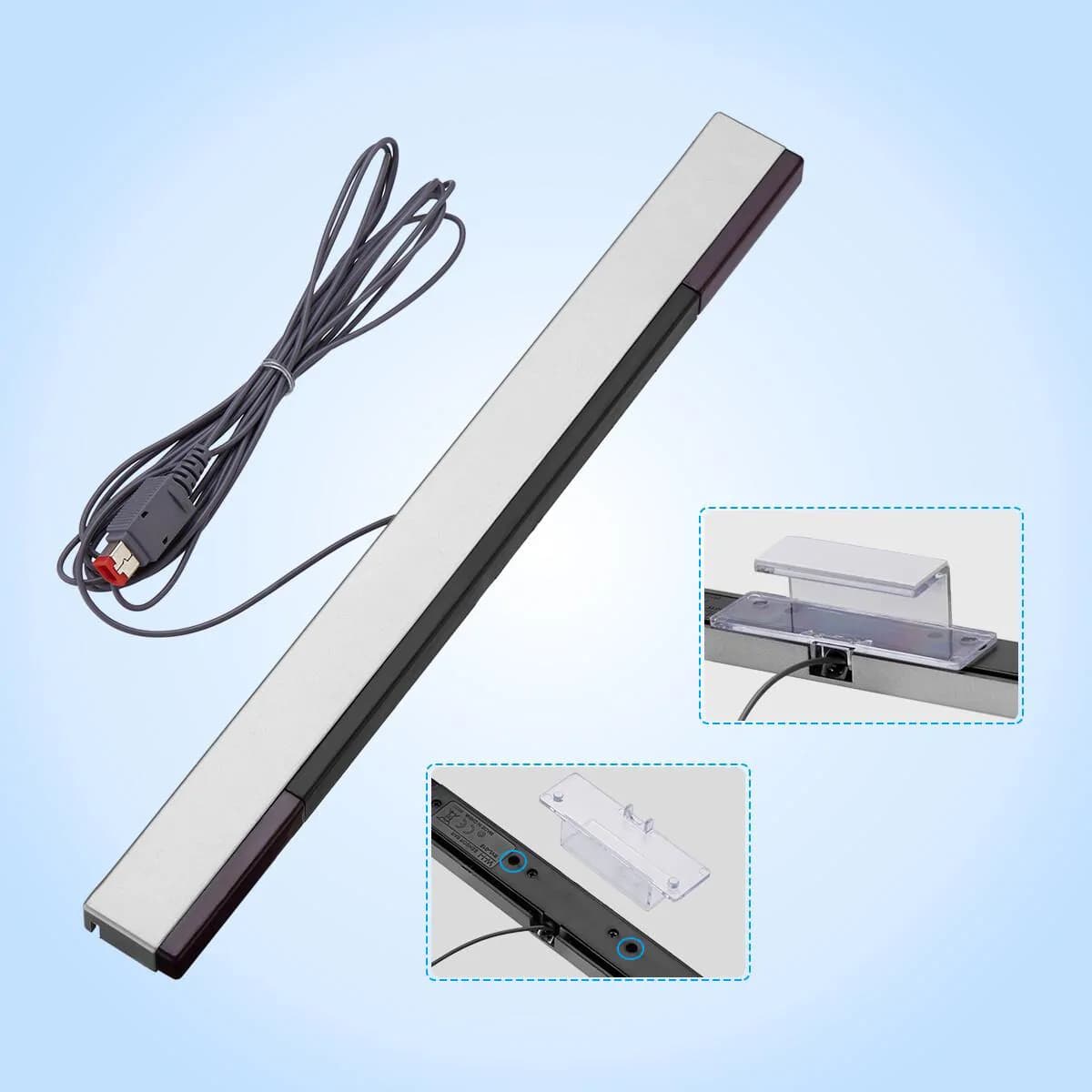 HDE Wired Infrared Sensor Bar for Nintendo Wii 3