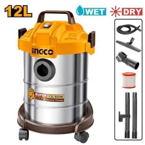 INGCO 12L 800W Wet Dry Vacuum 3