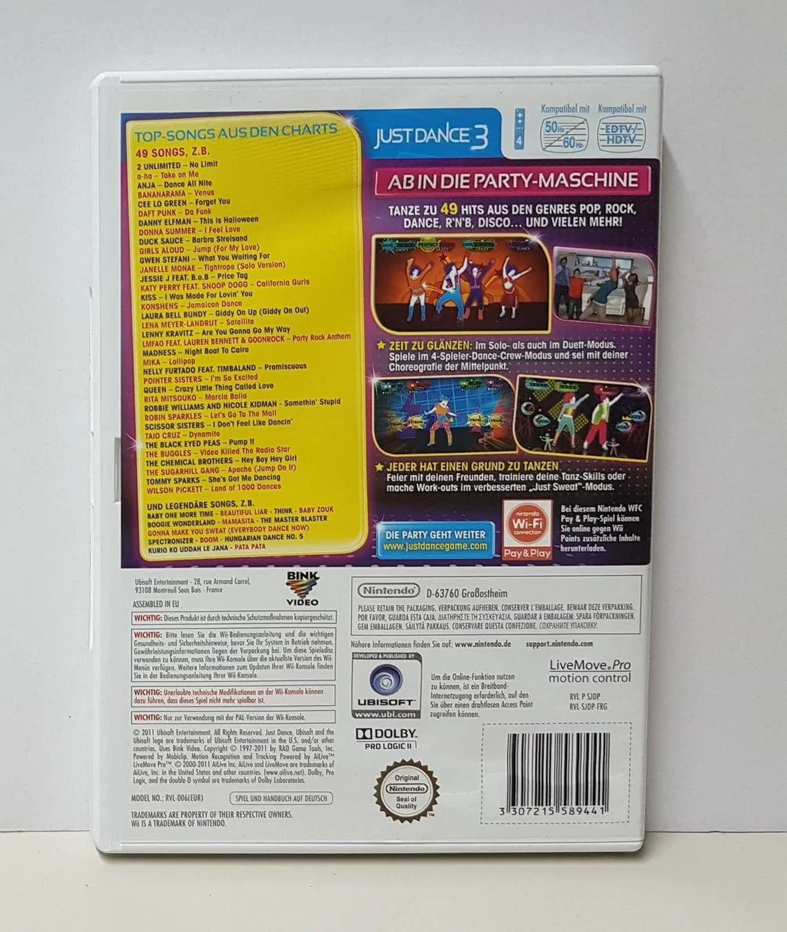 Nintendo Just Dance 3 – Special Edition – Wii 3