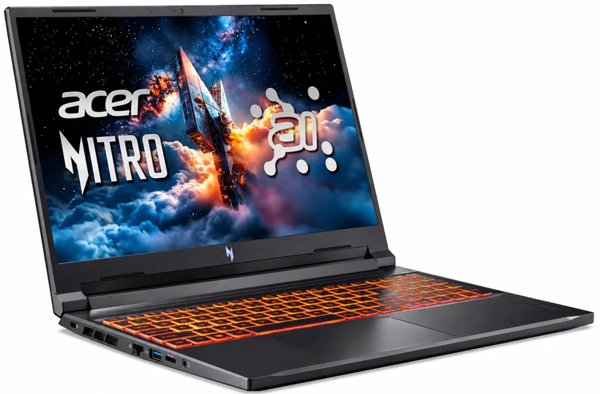 Acer Nitro V 16s AI (ANV16S-41-R2AJ) Amd Ryzen 7-260 32gb ram 1tb ssd 8gb NVvidia GeForce Rtx 5060