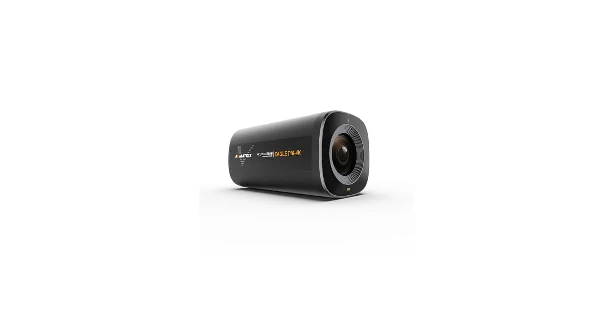 Avmatrix Eagle T10 10x Zoom Tof Autofocus Live Stream Camera