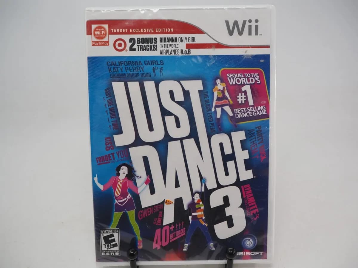 Just Dance 3 Nintendo Wii Music Rhythm Dance Game Pal 4