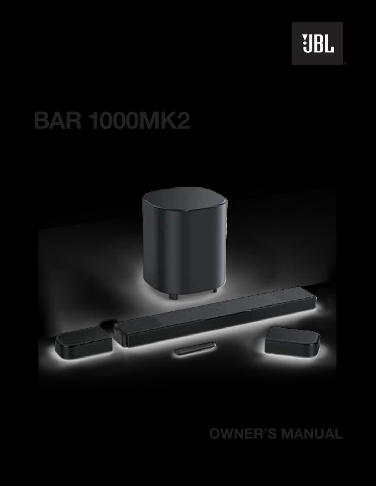 JBL Bar 1000 MK2 Dolby Atmos Soundbar 3