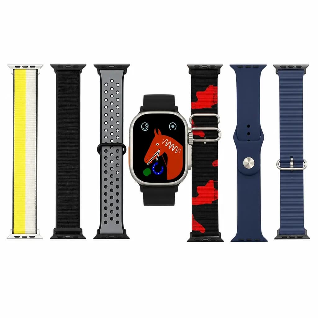 Ultra 7 In 1 Straps Smart Watch