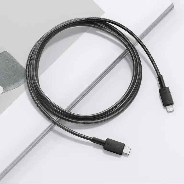 Anker 322 A81B6 USB-C to Lightning Cable 6ft 3