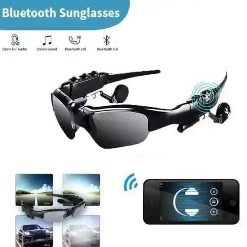 Spy Audio Recording Sunglasses With Ear Phone And Call Answering Botton