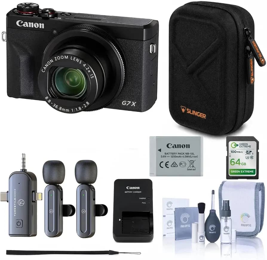 Canon Powershot G7 X Mark Iii Digital Camera- Black 2