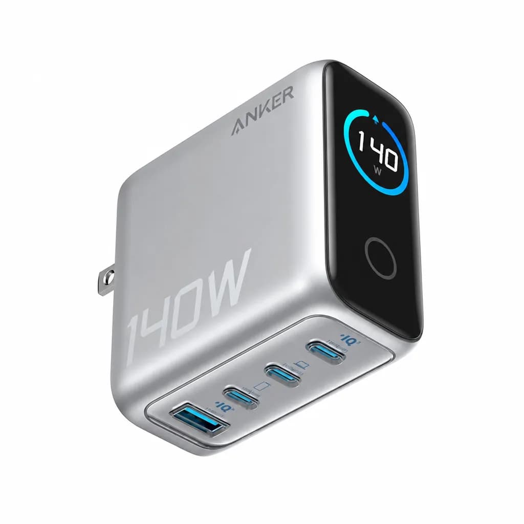 Anker Laptop Charger 140w Max Usb C Charger 4 port Multidevice