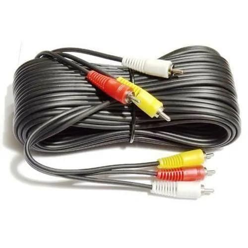 Rca/av Audio Cable - 20m 3 Rca To Rca Male To Male 4