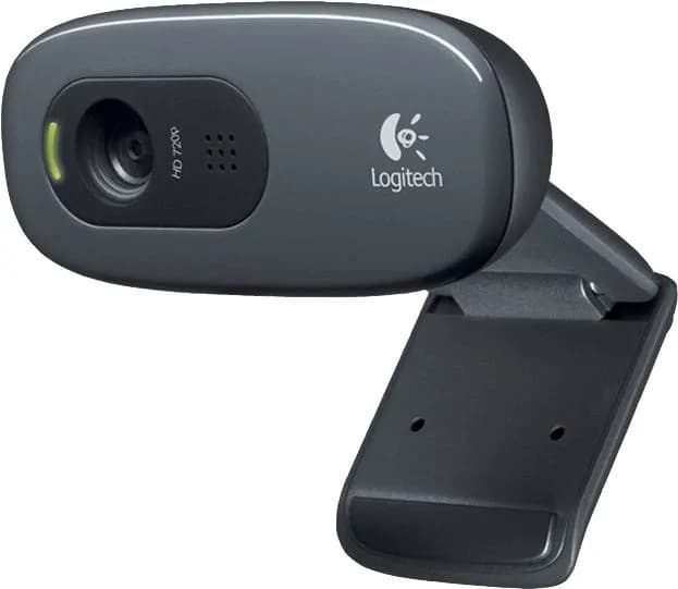 Logitech C270 Hd Webcam - Black 2