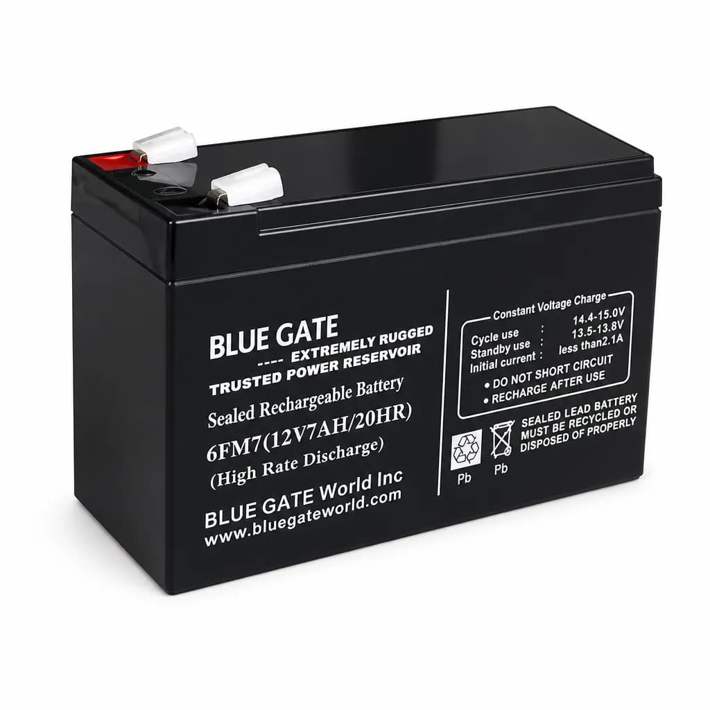 Blue Gate UPS Replacement Battery 12V 7Ah Backup